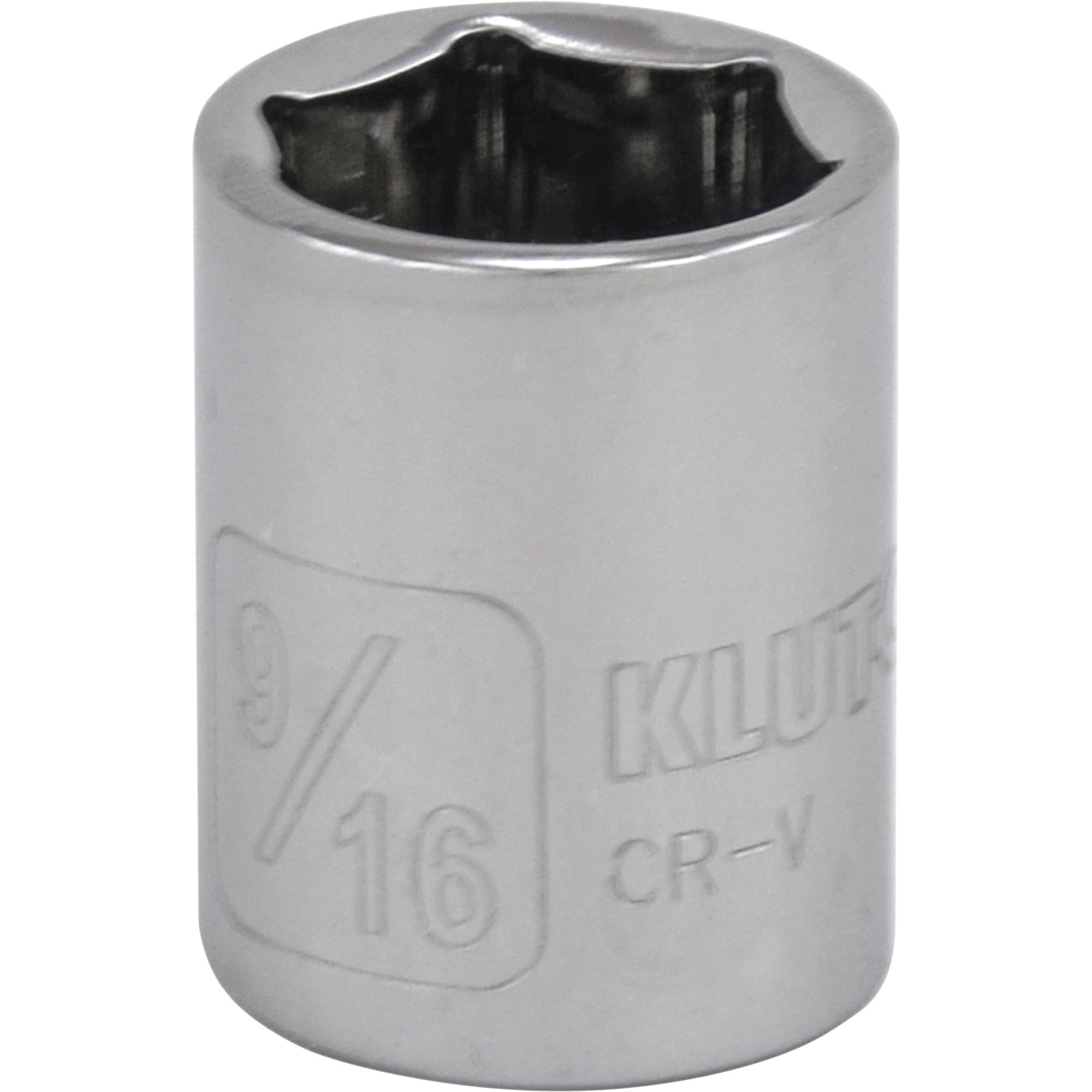Klutch Socket — SAE, 3/8in.-Drive, 6-Pt. 11 Assorted Sizes